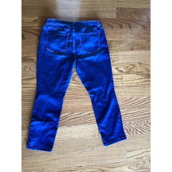 Lee Skinny Leg Slim Fit Mid Rise Jean Size 16 Short - Picture 2 of 6